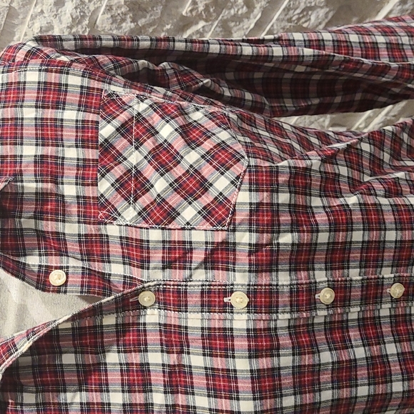 Heritage Shirting by Bass Red Plaid shirt - Picture 2 of 6